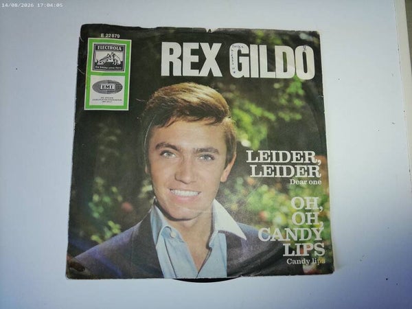 single Rex Gildo - Leider Leider / Oh oh candy lips