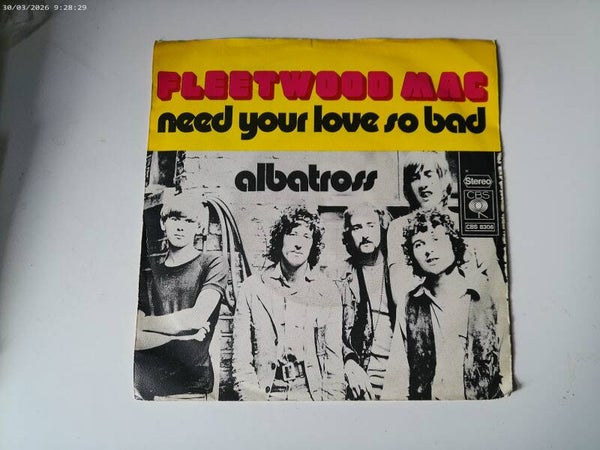 Single Fleetwood Mac - Need your love so bad / Albatross