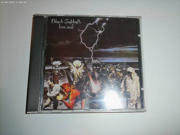cd Black Sabbath - Live Evil