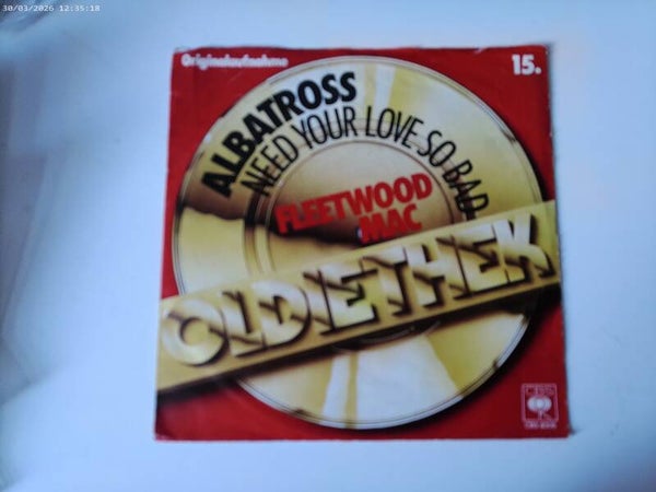 Single Fleetwood Mac - Albtross / Need your love so bad