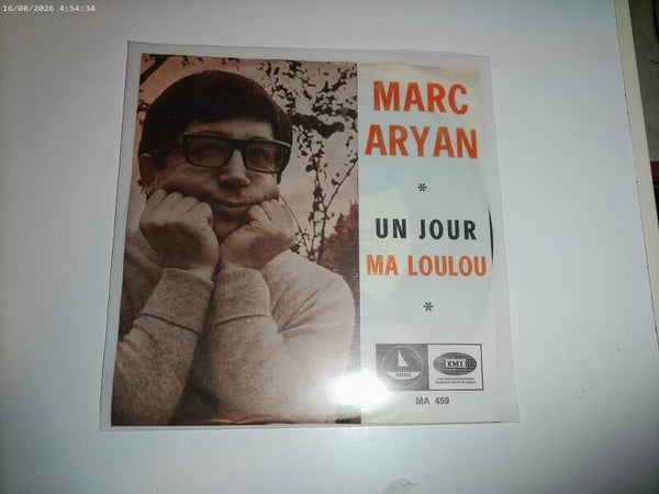 single Marc Aryan - Un jour / Ma Loulou