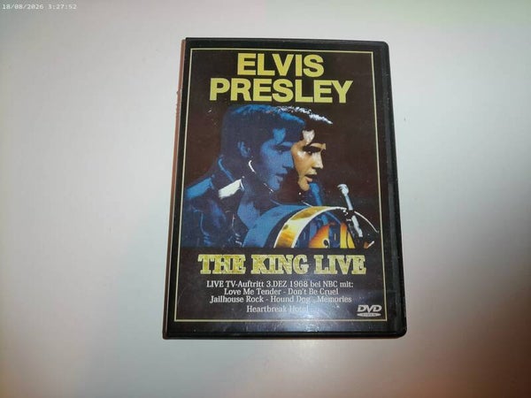 DVD Elvis Presley - The King Live