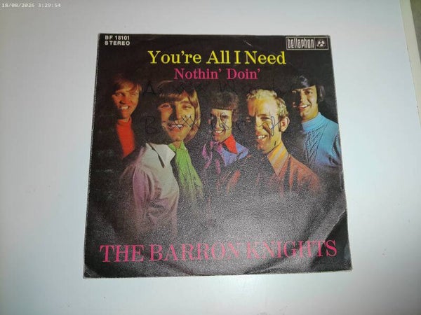 single The Barron Knights - You're all I need