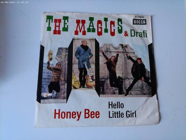 Single The Magics & Drafi - Honey Bee / Hello Little Girl