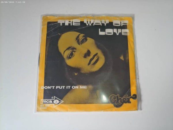 single Cher - The way of Love / Don't put it on me