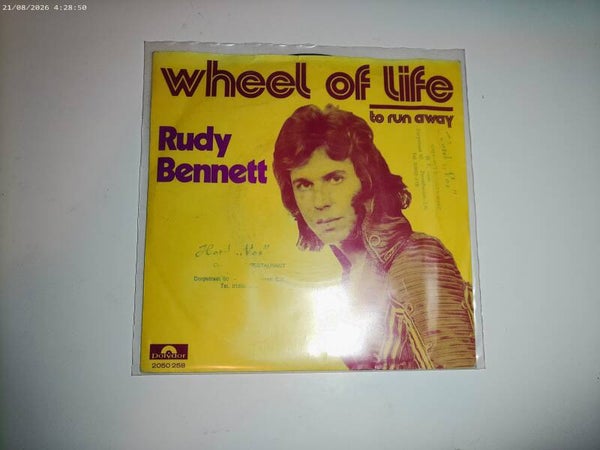 Rudy Bennett - Wheel of Life / To run away