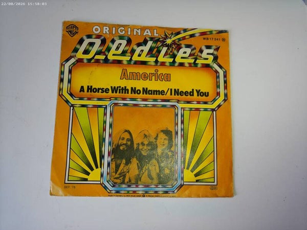 Single America - A horse with no name / I need you ( OLDIES )