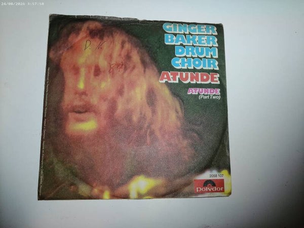 Single Ginger Baker Drum choir - Atunde