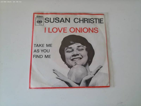 single Susan Christie - I love onions / Take me as you find me