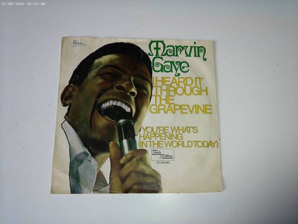 single MArvin Gaye - I heard it through the Drapevine