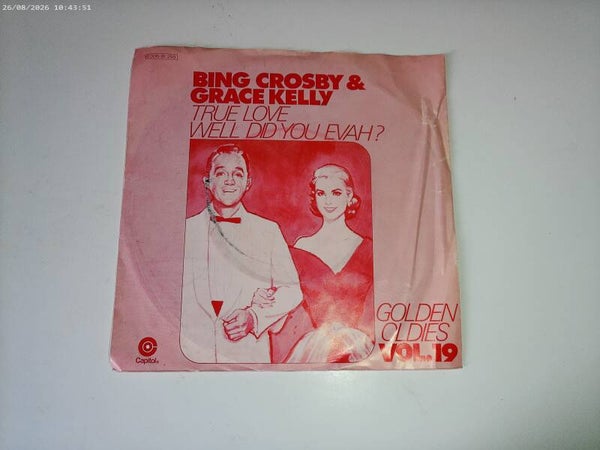 Single Bing Crosby & Grace Kelly - True Love  OLDIES