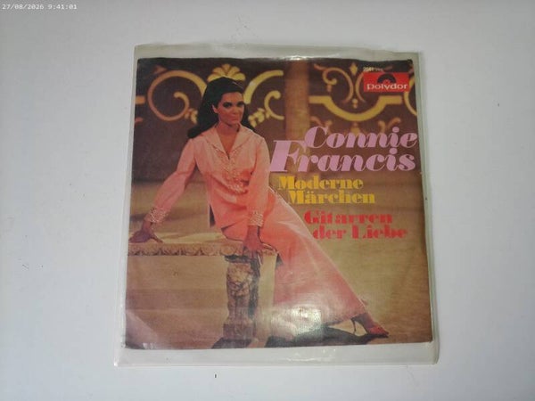 Single Connie Francis - Moderne Marchen / Gitarren der Liebe