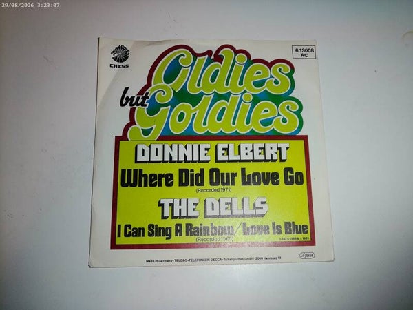 single Donnie Elbert / The Dells ( oldies )