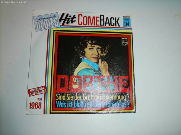 single Dorthe - Sind Sie der Graf von Luxemburg ( OLdies HIT )