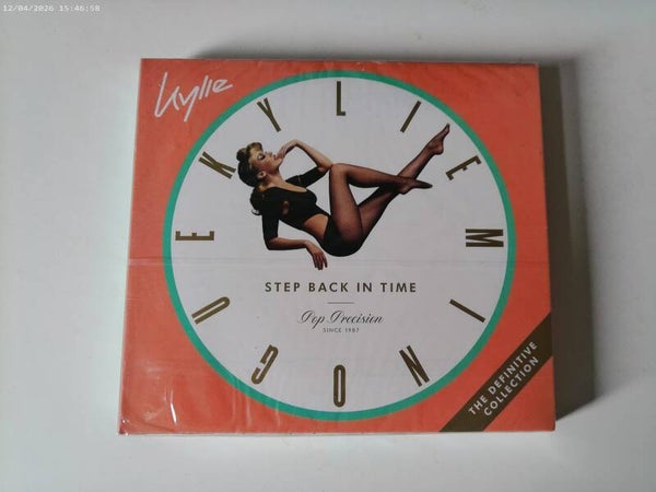 2 CD set Kylie Minogue - Step back in time   NIEUW