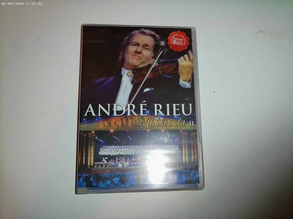 DVD Andre Rieu live in Maastricht II   NIEUW
