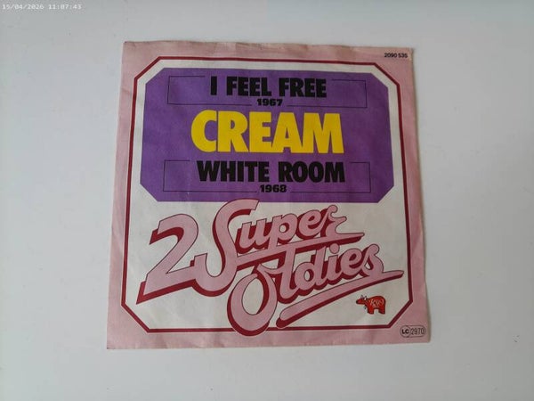 single Cream - I feel Free / White Room ( OLDIES )