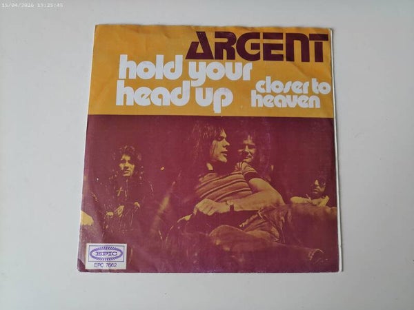 single Argent Hold your head up / Closer to Heaven