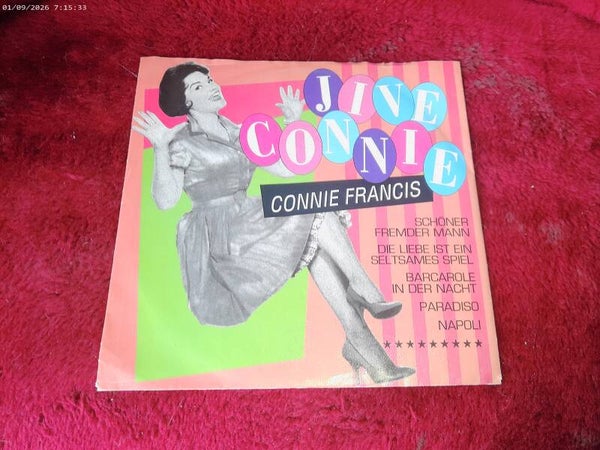 single Jive Connie Francis