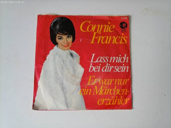 Single Connie Francis - Lass mich bei dir sein