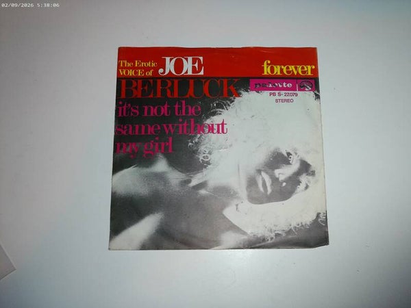 single Joe Berluck - It's not the same without my Girl