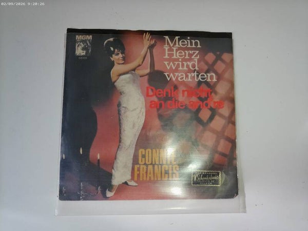 single Connie Francis - Mein Herz wird warten