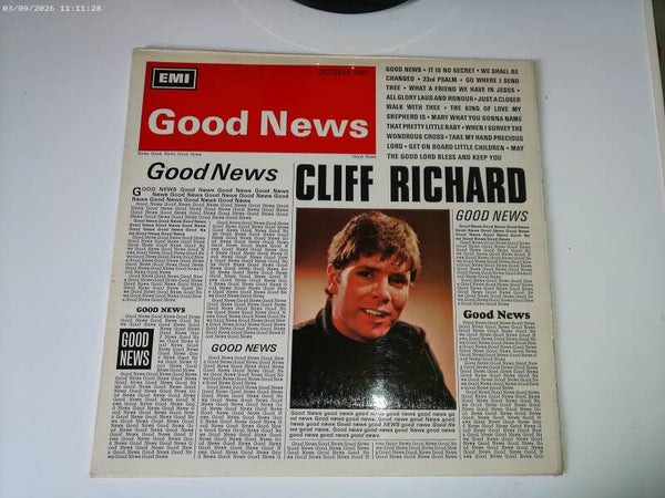 LP Cliff Richard - Good News