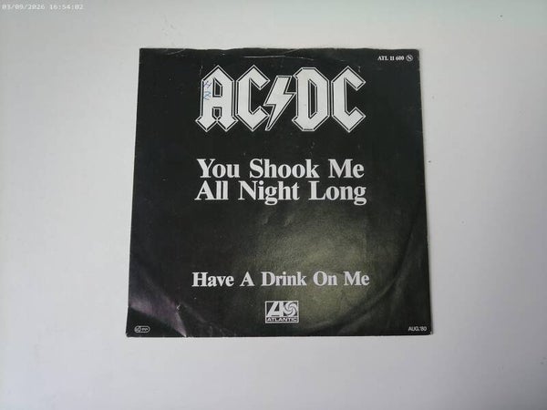 single AC/DC - You shook me all night long