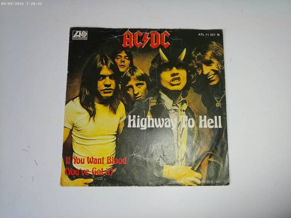 Single AC/DC - Highway to Hell / If you want blood you've got it
