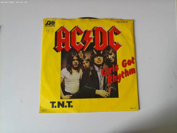 Single AC/DC - Girls Got Rhythm / TNT