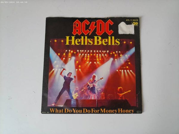 single AC/DC - Hells Bells / What do you do for Money Honey