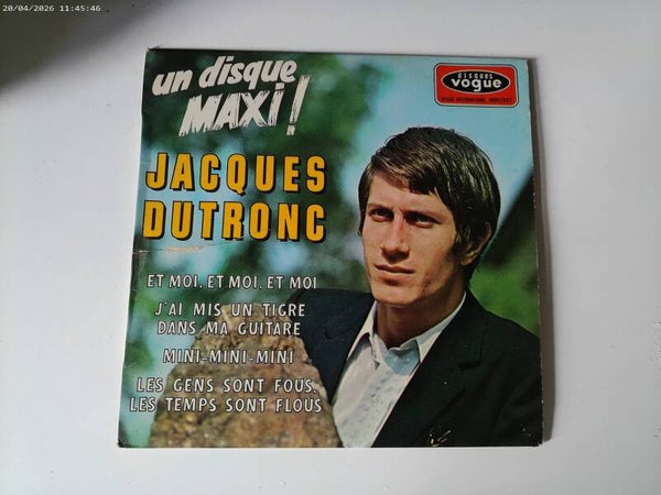 Single EP Jacques Dutronc - Et moi
