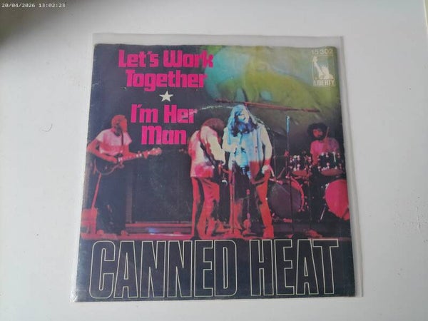 single Canned Heat - Let's work together / i'm Her man