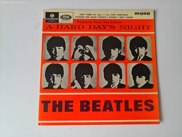 Single EP The Beatles - extracts from A hard days's night