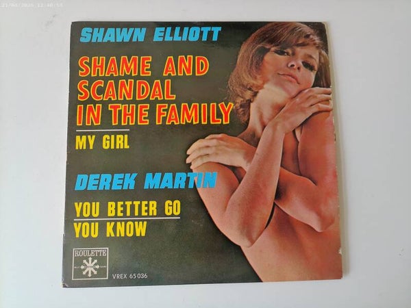 Single Shawn Elliott - Shame and Scandal / Derek Martin - you better go