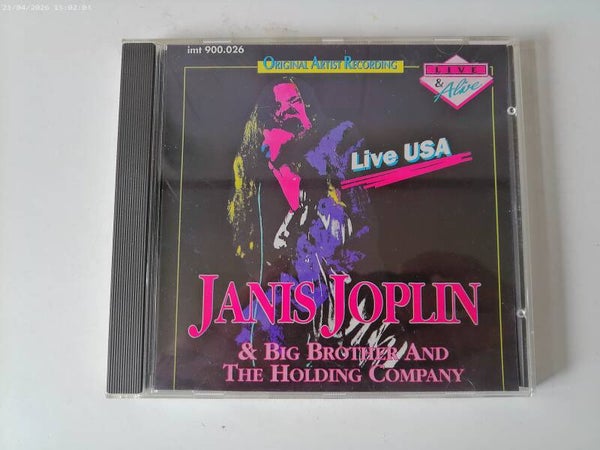 CD Janis Joplin - Live USA