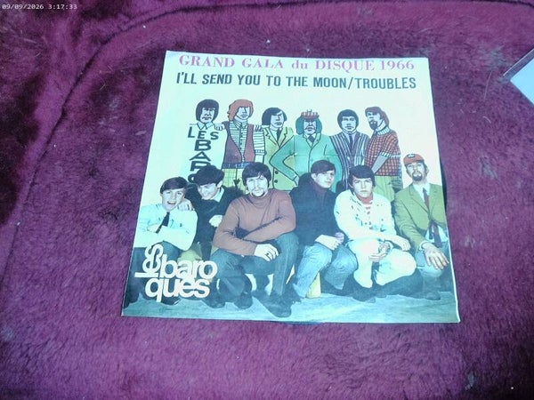 Single Les Baroques - I'll send you to the moon / Troubles