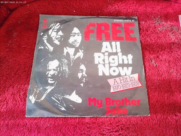 single Free - All right now / my brother Jake
