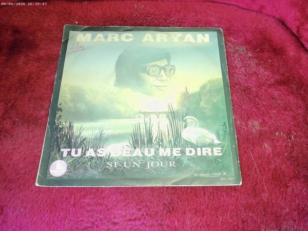 Single Marc Aryan - Tu as beau me dire