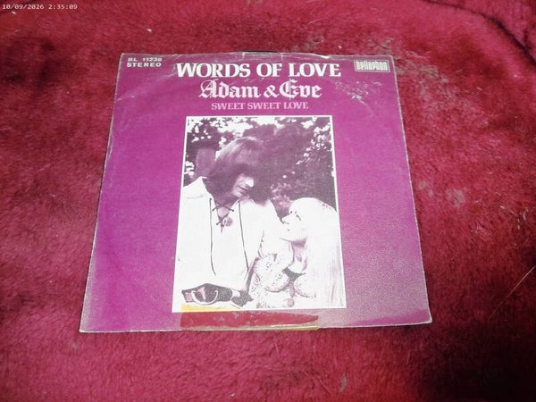 Adam & Eve - Words of Love / Sweet Sweet Love