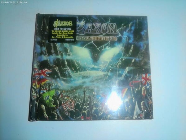 cd Saxon - Rock the Nations  NIEUW