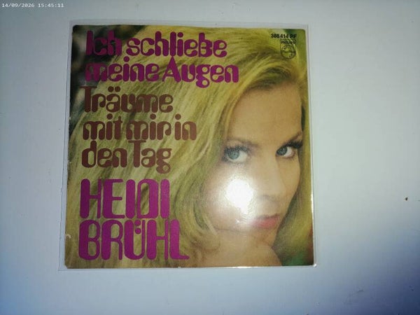 single Heidi Bruhl - Ich schliesse meine Augen