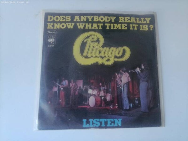 single Chicago - Does anybody really know what time it is