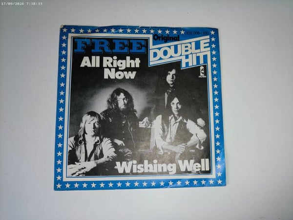 single Free - All right now / Wishing Well ( Double hit / Oldie )