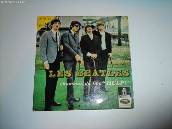 single EP Les Beatles - Help ( France )