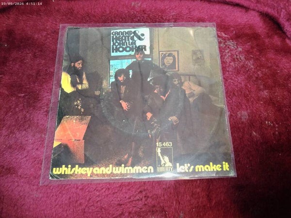 single Canned Heat & John lee Hooker - Whiskey & Wimmen