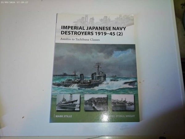 Boek Osprey - Imperial Japanese Navy Destroyers 1919 - 45