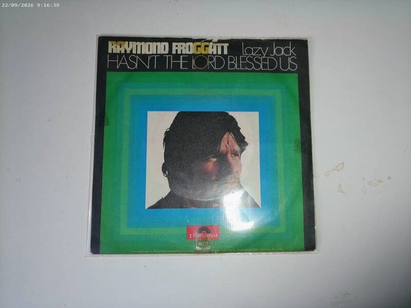 single Raymond Froggatt - Hasn't the Lord blessed us