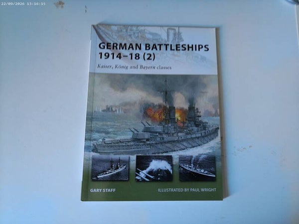 Boek Osprey - German Battleships 1914-18 (2)