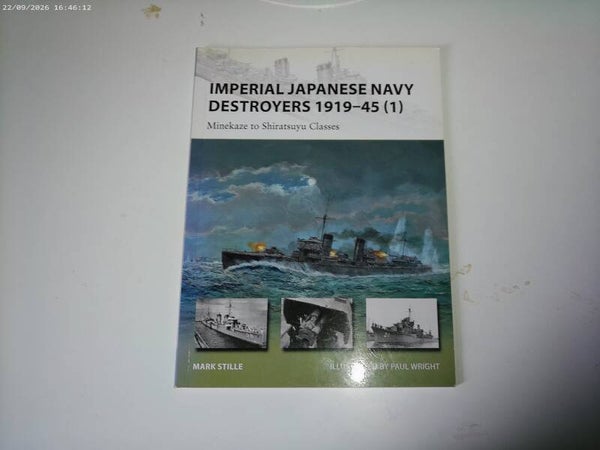 Boek Osprey Imperial Japanese Navy Destroyers 1919-45 (1)